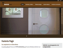 Tablet Screenshot of fusteriapaga.com